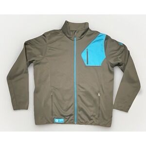 Spyder Bandit Jacket Mens XXL Gray Blue Dell Match Play WGC Golf Austin